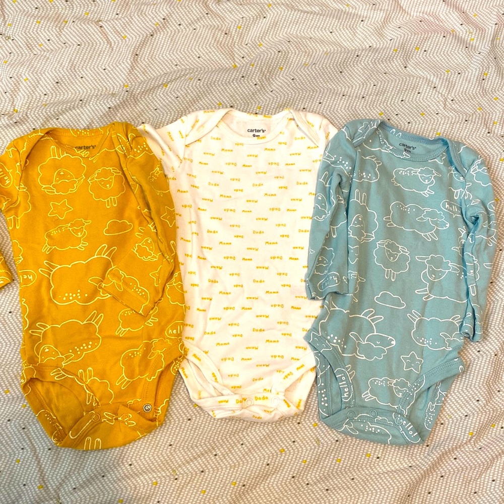 9 month onesies.